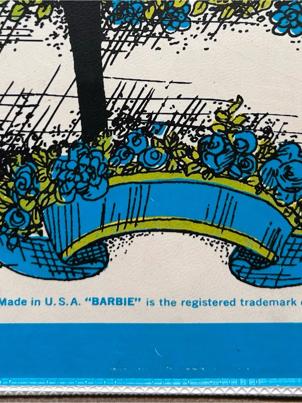 1968 VTG Mattel The Word of Barbie Doll Case